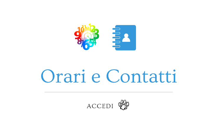 ORARI E CONTATTI